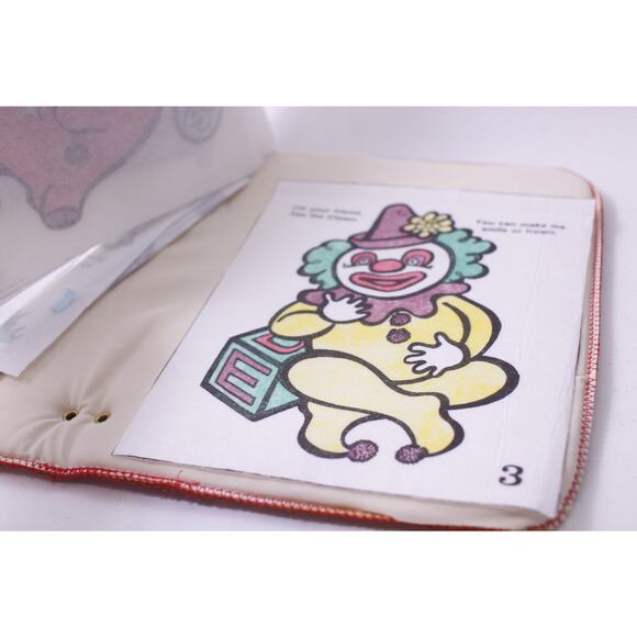 70s My Quiet Book, Cloth Book, Unfinished, Reading, Learning, Vintage - Picture 3 of 5